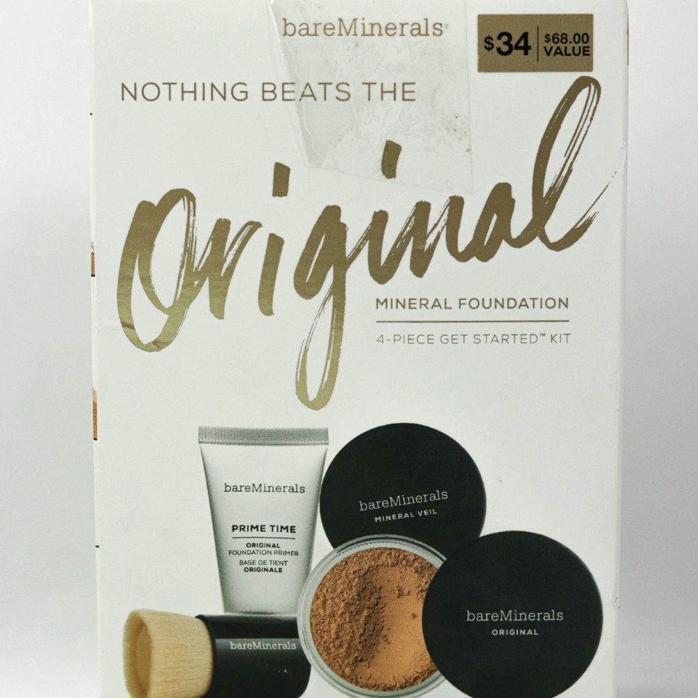4 Piece Starter Kit Original Bare Minerals Foundat